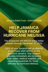 Hurricane Melissa Relief Fund - $50 Donation (Each) (Each)