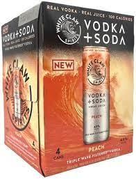 White Claw - Vodka Soda Peach (355ml) (355ml)