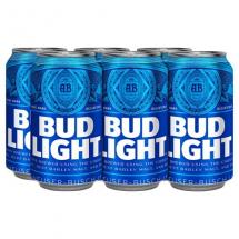 Anheuser-Busch - Bud Light 6 pack (6 pack 12oz cans) (6 pack 12oz cans)