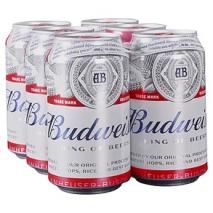 Anheuser-Busch - Budweiser Cans (6 pack 12oz cans) (6 pack 12oz cans)