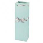 Cakewalk - Baby Blue Silver Bow Gift Bag