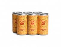 Cann Cannabis - Social Tonic Blood Orange Cardamom - 8 oz. (6 pack cans) (6 pack cans)