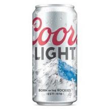 Coors Brewing Co - Coors Light Cans (12 pack 12oz cans) (12 pack 12oz cans)