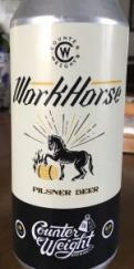 Counter Weight - Work Horse - 5% Pilsner (4 pack 16oz cans) (4 pack 16oz cans)