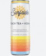 Surfside - Peach Tea & Vodka 4pk Cans